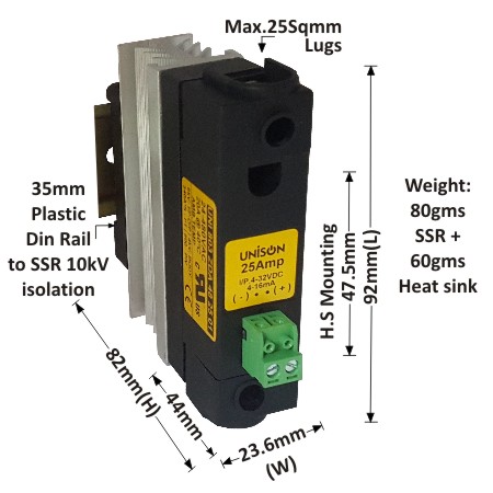 Zero-cross Slim DC to AC Solid State Relay