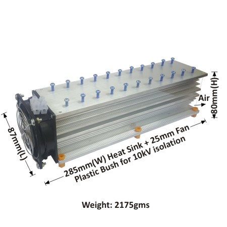 UNI HEAT SINK "A-285" WITH FAN