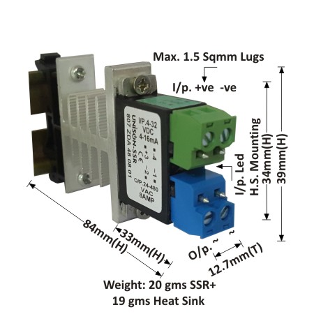 DC to AC Solid State Relay