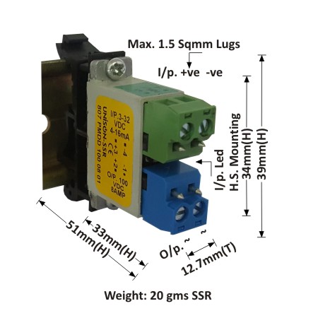 MOSFET DC to DC Solid State Relay