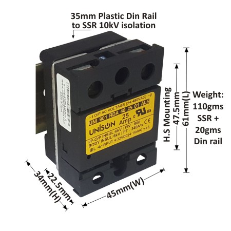 Random DC to AC Solid State Relay