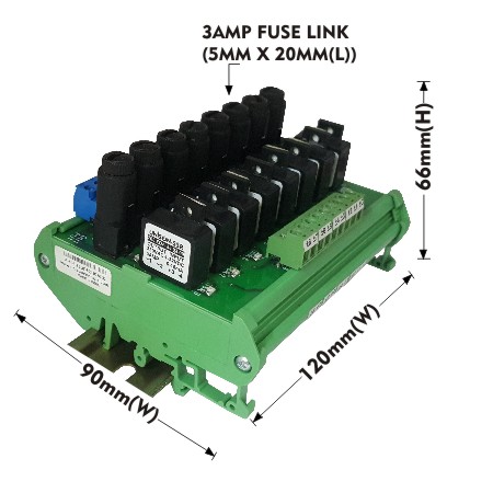 DC to AC Interface Relay Card