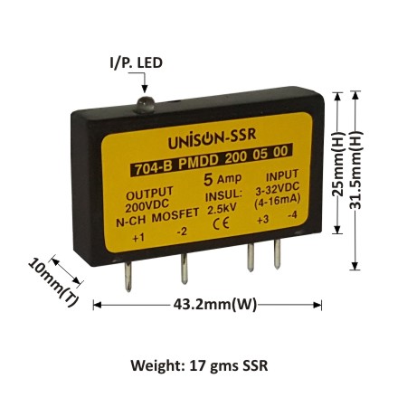 MOSFET DC to DC Solid State Relay