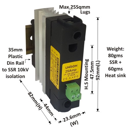 Zero-cross Slim AC to AC Solid State Relay