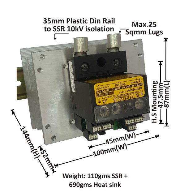 UNI 901 MOD TC ONF 60 200 485 CU2 CT60 JK HO