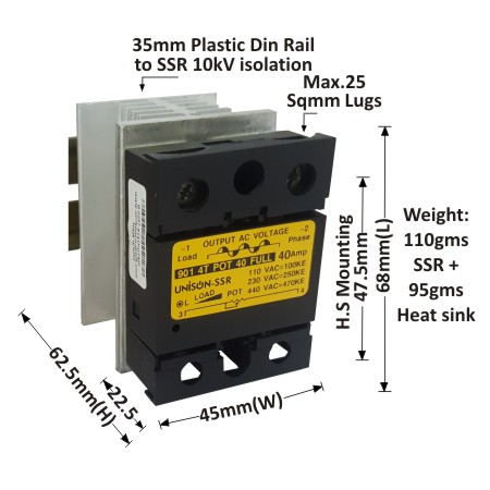 Phase Angle Controller by Pot