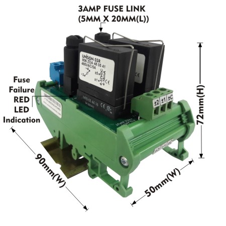 DC to AC Interface Relay Card