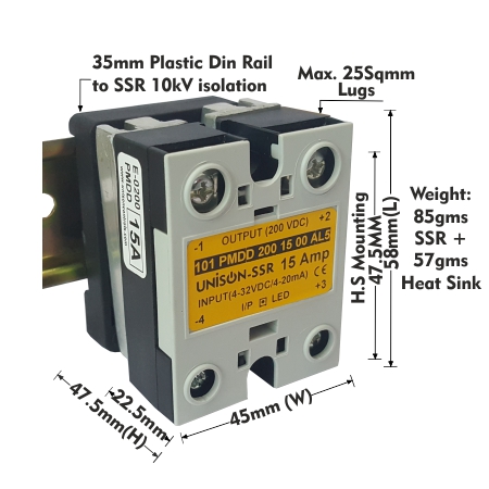 MOSFET DC to DC Solid State Relay