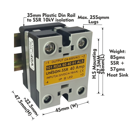 Random DC to AC Solid State Relay