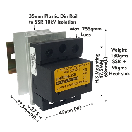 IGBT DC to DC Solid State Relay